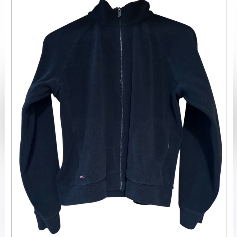 Ralph Lauren Golf Black Zip-Up Jacket